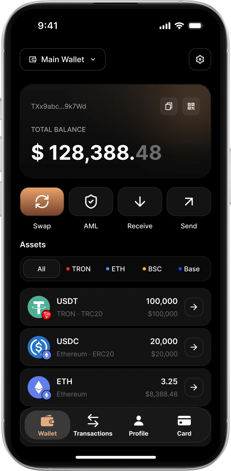 Simple, Secure, Stablecoin Wallet