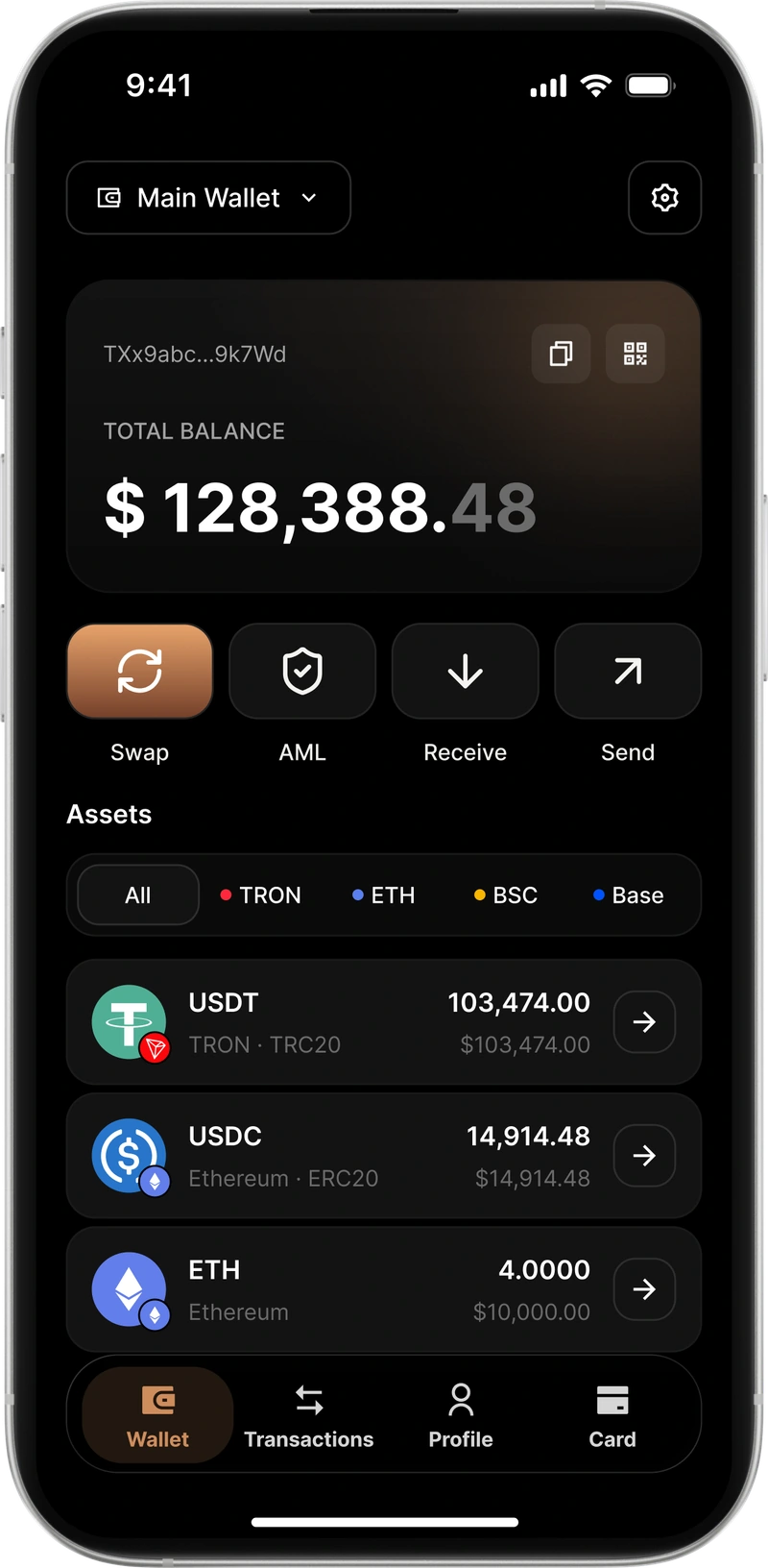 Simple, Secure, Stablecoin Wallet
